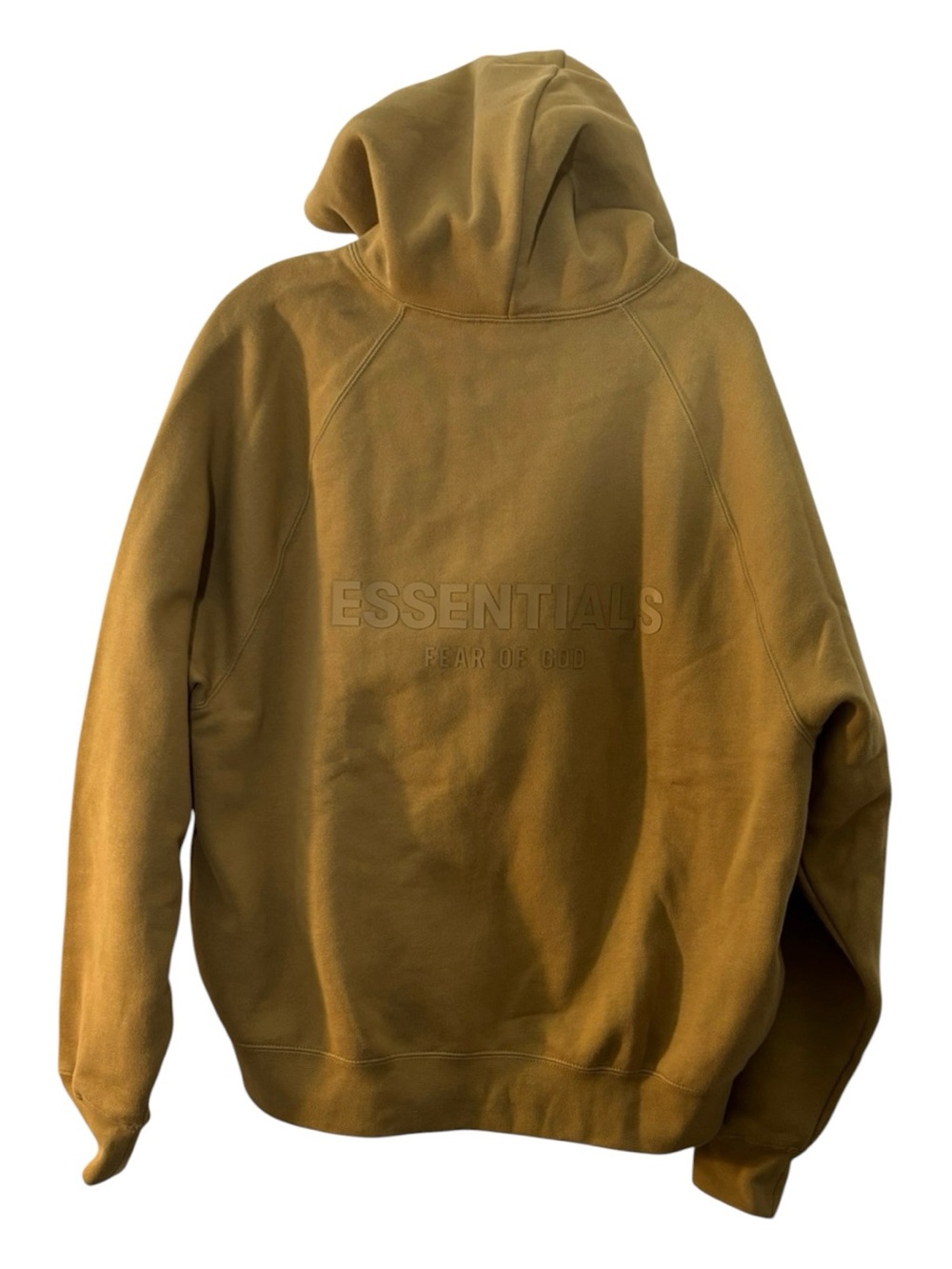 Fear of God Essentials Hoodie Sweatshirt Olive Green Size Small